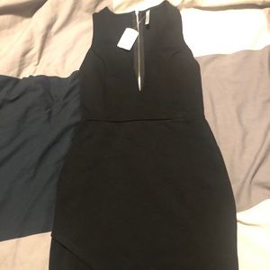 Mendocino Black Cocktail Party Dress